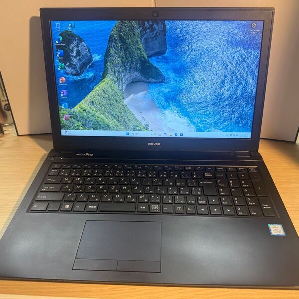 【即使用可能】Mouse マウス i7 8世代 メモリ16GB SSD256GB Office2021付属 Win11 Pro