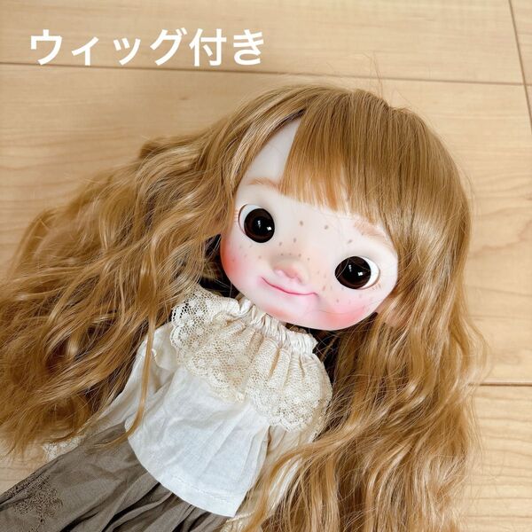 ウィッグ付き dayuanbao landoudou qbaby風 bjd カスタムドール