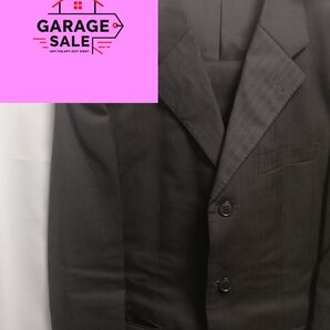 MEN'S BIGI メンズセットアップスーツ ピンストライプ ブラック