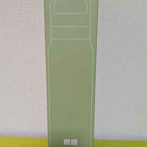 ユニクロ 感謝祭 炭酸対応ステンレスボトル ノベルティ グリーン 450ml