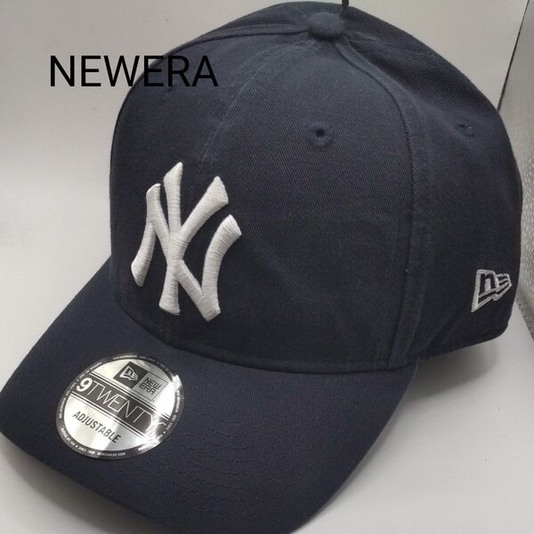 ◆196 新品未使用 NEWERA ニューヨークヤンキース ネイビー ニューエラ キャップ