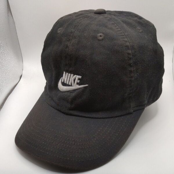 ◆264 NIKE ナイキ ロゴキャップ ブラック 帽子 キャップ