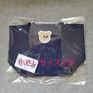【新品・未使用・未開封】ラブラリーバイフェイラー オールドテディ ワッペントートバッグ ニコ 【ネイビー】