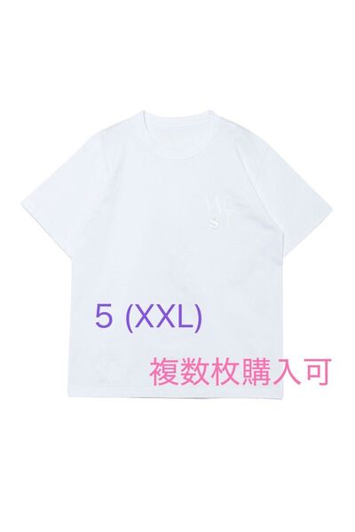 sacai wtaps Tシャツ フロックプリント ホワイト XXL