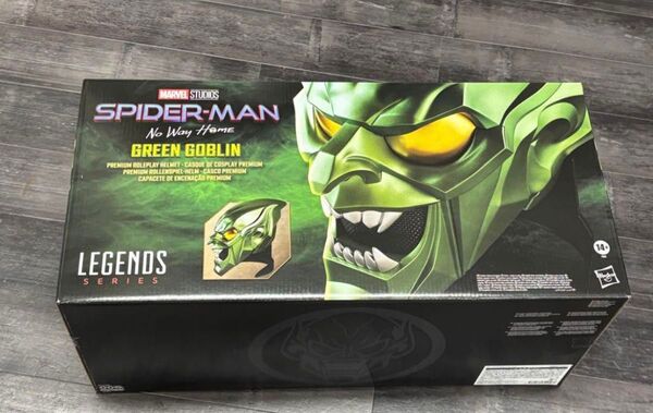 新品未開封 1/1レプリカ グリーンゴブリン ヘルメット スパイダーマン マスク