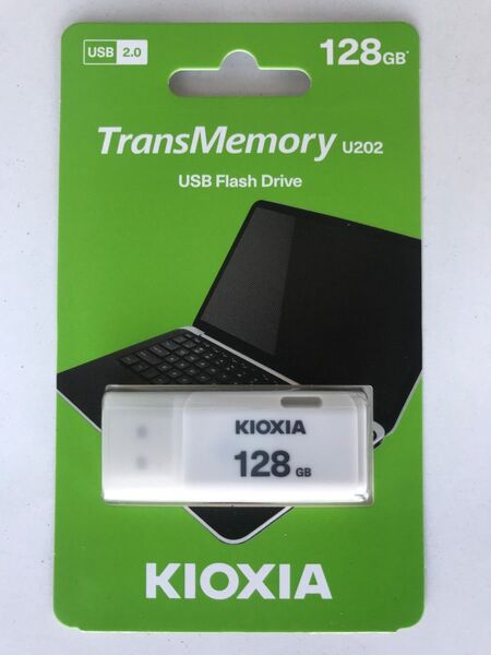 128GB USBメモリ KIOXIA USB2.0 対応フラッシュメモリー TransMemory U202