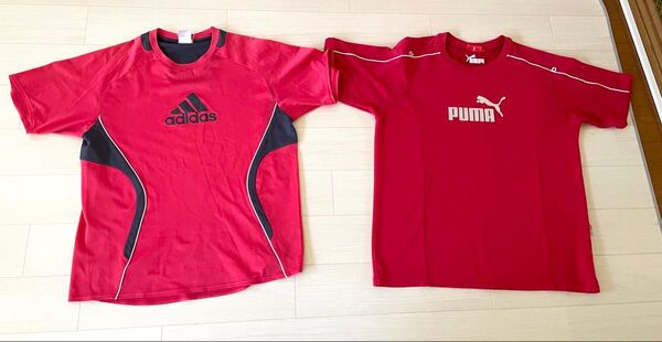 adidas PUMA 半袖 Tシャツ スポーツウェア