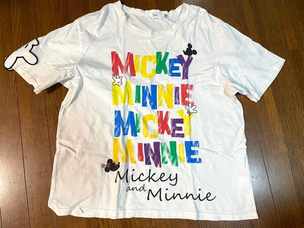ディズニー ミッキーマウス ミニーマウス Tシャツ