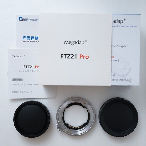 Megadap ETZ21 Pro マウントアダプター SONY nikon z