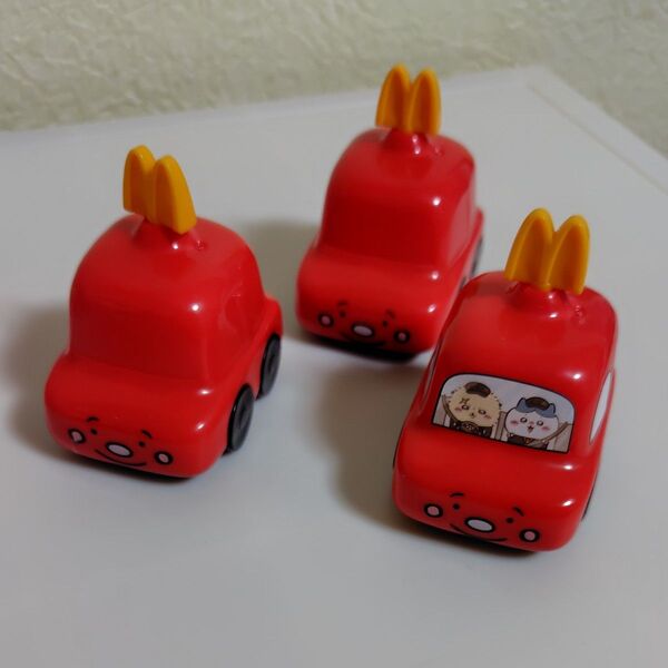 ちいかわ マクドナルド ハッピーセット ラッコのドライブころころメジャー 3個セット