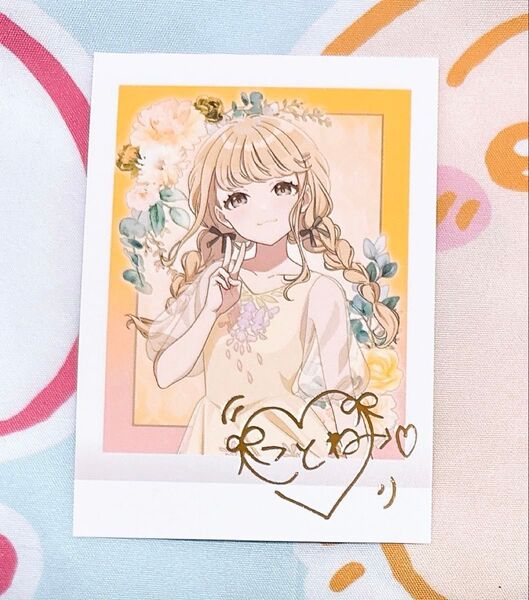 学園アイドルマスター 学マス ぱしゃこれ ドレス サイン レア 箔押し 藤田ことね