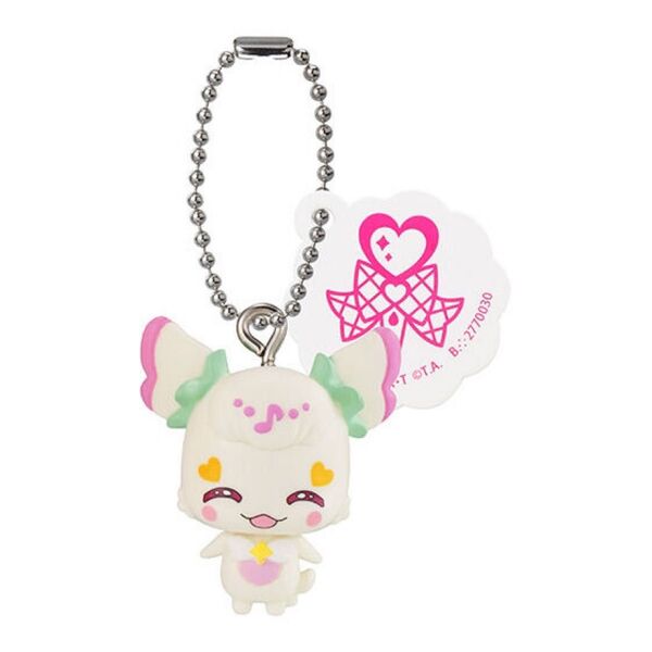キミとアイドルプリキュア ガチャ スイング キーホルダー プリルン 笑顔