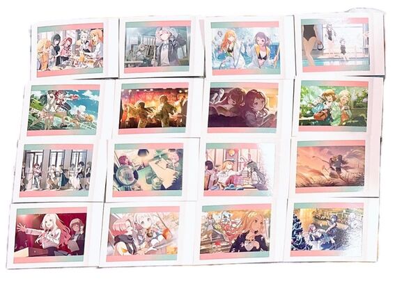 学園アイドルマスター 学マス 1st アニメイト フェア ぱしゃこれ サポートカード サポカ 全16種コンプ