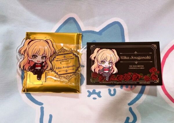 アイドルマスター シンデレラガールズ SHIBUYA109 LiPPS コラボ ミニキャラ アクリルスタンド カード 城ヶ崎莉嘉
