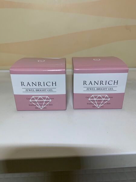 薬用ランリッチ 美白オールインワン宝石ジェル・50g2個セット 健康家族