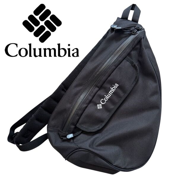 【美品】 Columbia ワンショルダーバッグ スリングバッグ y2k テック ショルダーバッグ コロンビア ボディバッグ