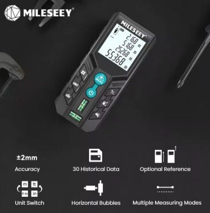 新品 MILESEEY レーザー距離計 40m D2 グリーン