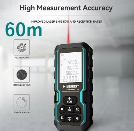 新品 レーザー計測・距離計 60m S2