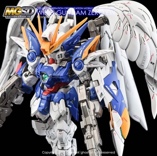 MGSD ウイングガンダムゼロ EW専用水転写式デカール