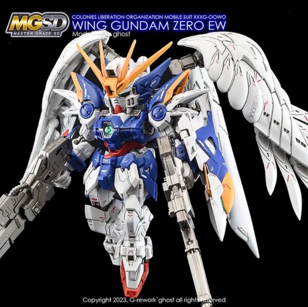 MGSD ウイングガンダムゼロ EW専用水転写式デカール