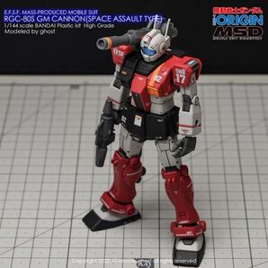 HG 1/144 ジム・キャノン専用水転写式デカール