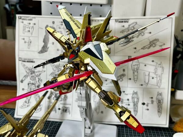 MG 1/100 アカツキガンダム オオワシパック/シラヌイパック フルセット