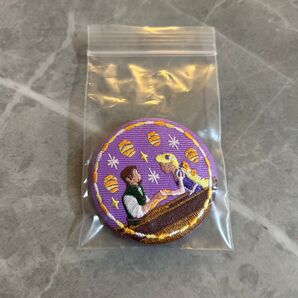 ディズニー 刺繍缶バッジ ラプンツェル
