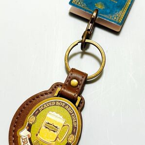 USJ限定 ハリーポッター バタービール キーチェーン 新品 キーホルダー お土産 グッズ プレゼント