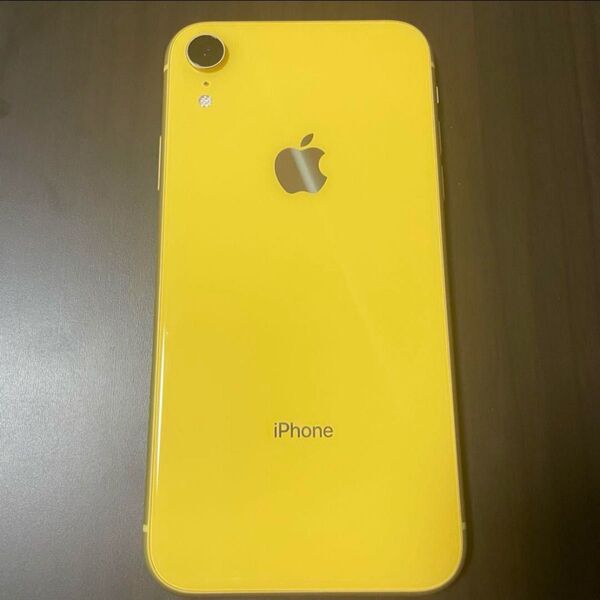 iPhone XR Yellow 64GB au 中古品
