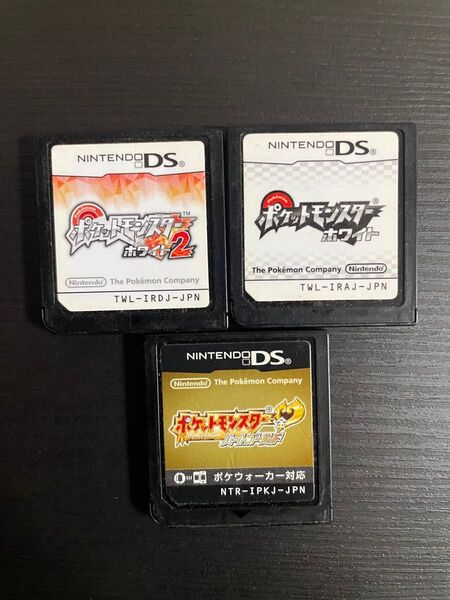 ポケットモンスター ホワイト2 ホワイト ソフトのみ DS ハートゴールド