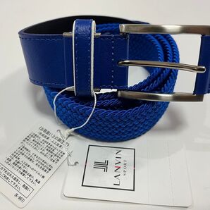 【未使用】LANVIN SPORT ランバン スポール ゴムメッシュベルト