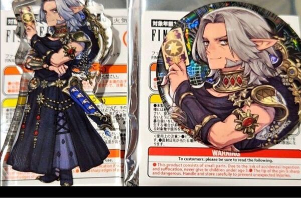 FF14 ファイナルファンタジーXIV 缶バッジ アクリルブロック ウリエンジェ ポップアップ
