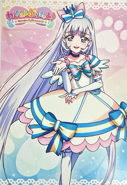 プリキュア わんだふるぷりきゅあ! キュアニャミー ユキ オフィシャルコンプリートブック特典 ポストカード