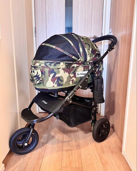 AirBuggy for Dog DOME2 Mサイズ カモフラージュ ペットカート