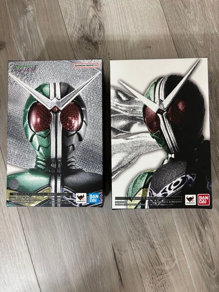 S H フィギュアーツ 真骨彫製法 仮面ライダーW サイクロンジョーカー 2体セット 仮面ライダージョーカー バンダイ