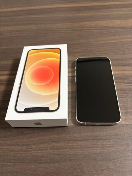 iPhone12 mini ホワイト 64GB バッテリー81% SIMフリー Apple iPhone