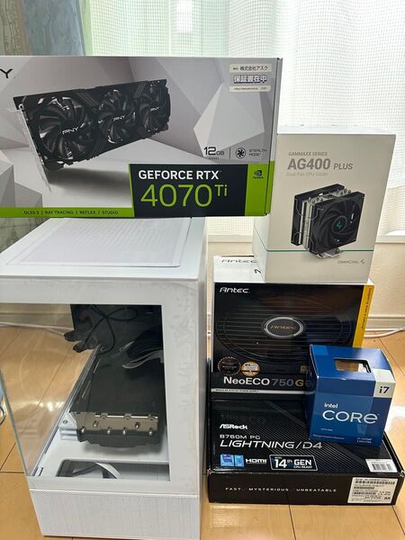 i7-13700F&RTX-4070ti搭載 ★モンスタ動作★ゲーミングPC★メモリ32G/SSD1T&HDD1T/Win11pr