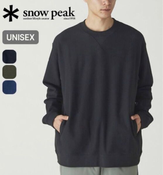Snow Peak TAKIBI Sweatshirt Pullover 1