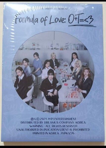 新品未開封 TWICE formula of love アルバム