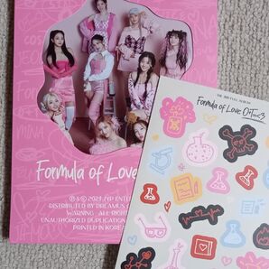 TWICE formula of love アルバム CD