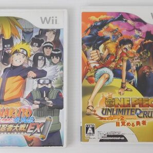 NARUTO&ワンピース ■任天堂■wiiソフト