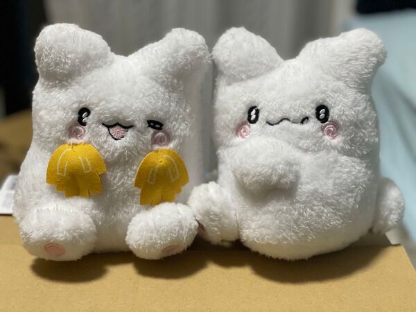 はなまるおばけ ぬいぐるみ 2つセット