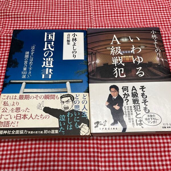 国民の遺書「泣かずにほめて下さい」、いわゆるA級戦犯 小林よしのり/著