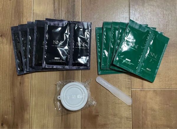 新品未使用 NNEニードル炭酸パック 各5パック 容器、スパチュラ付き クレイパック CICA ニードル 炭酸