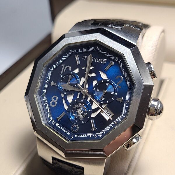 未使用品 roberto cavalli FRANCK MULLER ロベルトカバッリ フランクミュラー クォーツ 稼働品 腕時計