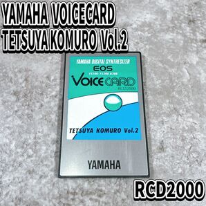 ヤマハ イオス シンセサイザー ボイスカード 小室哲哉 YAMAHA EOS VOICE CARD RCD2000