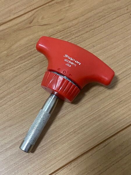 美品中古 Snap-on ラチェットドライバー SSDMRT1 レッド スナップオン スタビ