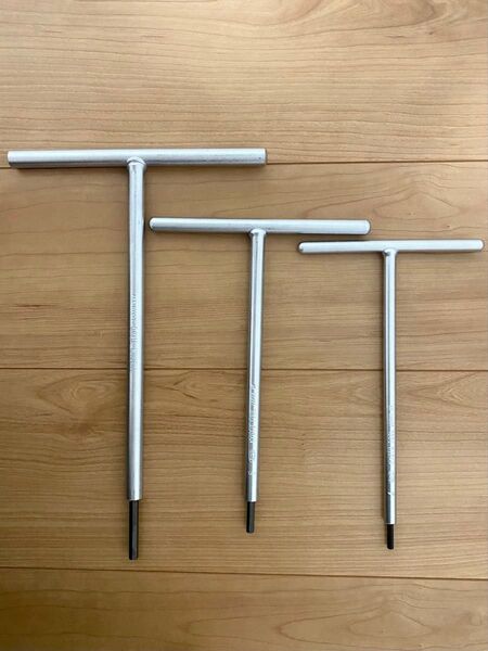 新品 KTC T形ヘキサゴンレンチ HTH-4 4mm HTH-5 5mm TONE THW06 6mm 3本セット 六角レンチ1