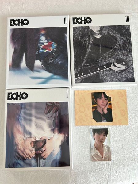 BTS ジン JIN ECHO アルバム 3形態セット Weverse Japan Shop 特典付き JPFC