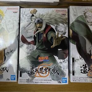 ナルト フィギュア 造形忍界大戦 ナルト 自来也 綱手 NARUTO